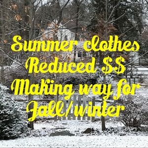 Autumn 🍂 Winter ❄️ on the way! Summer Sale